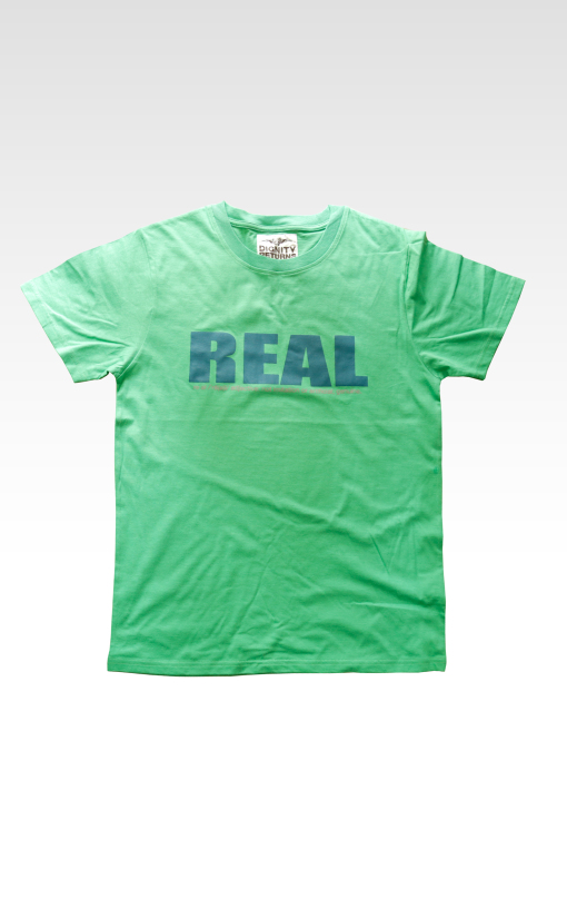 REAL Vivid Green Favourite Short-Sleeve Crew Tee